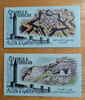 2020 Topps Allen and Ginter Mini Citadels and Safeholds singles you pick choice