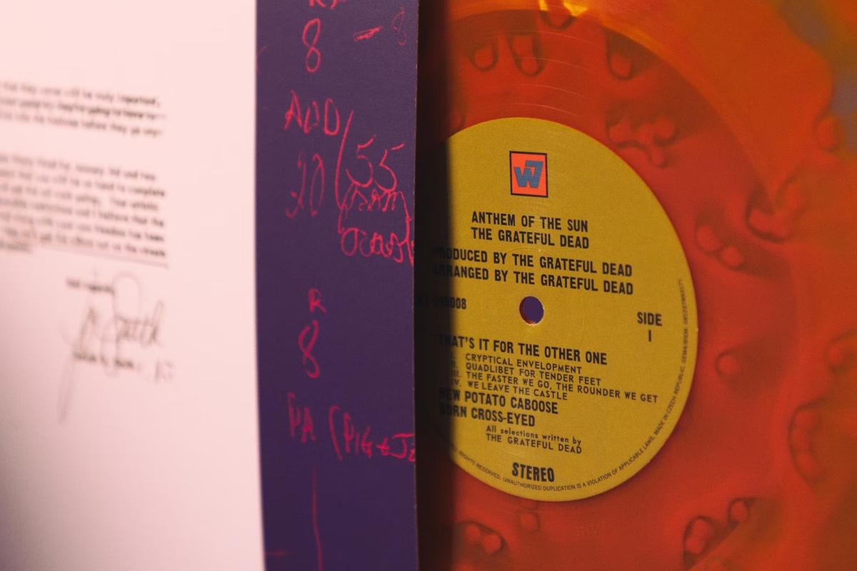 GRATEFUL DEAD ANTHEM OF THE SUN VINYL NEW! LIMITED ORANGE LP! BORN