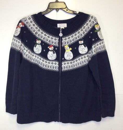 Womens Plus Size 1X C.J. Banks Zip Up 