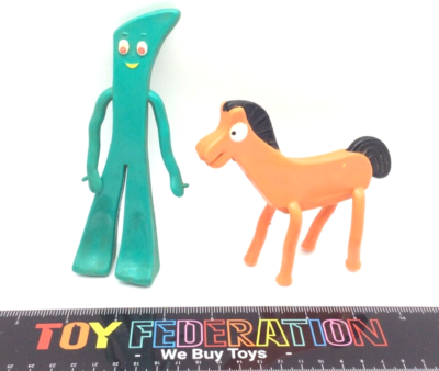 Jesco Gumby & Pokey Bendable Figurine Set | eBay