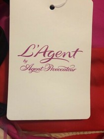 L'Agent by Agent Provocateur Alenya Swimsuit Red/Pink L /UK 12-14/ AP 4/ US 8-10