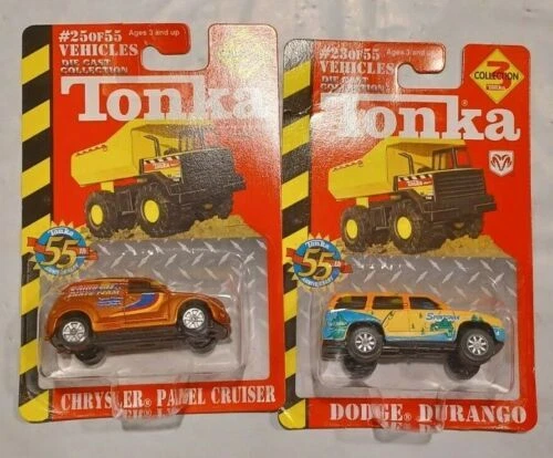 Fabricación de contemporáneo Tonka Dodge autos, camiones y camionetas diecast