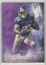 2015 Topps Inception Purple 116/125 Rashad Jennings #28 z6b