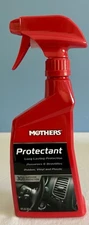 New Mothers Protectant 16oz Rubber, Vinyl & Plastic Conditioner Car Care Shine