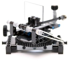 Bausteine Justierbarer Strahlteilerhalter inkl. Strahlteiler Interferometer