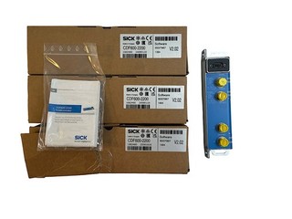 3x Sick CDF600 2200 1062460 modulo di collegamento bus di campo DC10...30V