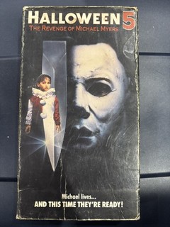 HALLOWEEN 5: Revenge of Michael Myers (VHS 1990) CBS/FOX