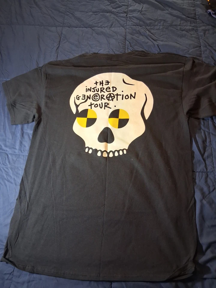 ASAP Rocky Injured Generation Tour Short Sleeve T-Shirt Mens Large Hip Hop NWoT - Image 4 of 4