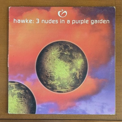 Hawke ''3 Nudes in a Purple Garden'' 1993 Vinyl Record (VG+)