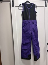 Arctix Kids Insulated Snow Bib Overalls Purple Size M Ski Pants
