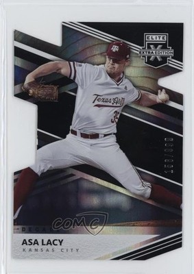 2020 Panini Elite Extra Edition Decade Die-Cut /999 Asa Lacy #4 0nr3