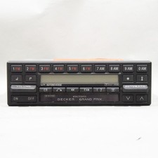 Mercedes Becker Grand Prix 754 Radio Head Unit Cassette Player Oem