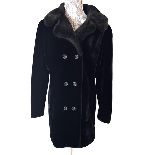 Manteau Double Boutonnage Venus - Taille L - Beige - Neuf Avec Un Défaut (bouton Manquant)