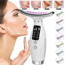 7 In 1 Neck Face Lifting Massager Skin Tighten Device Anti Wrinkle Beauty Device