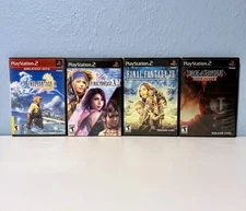 Final Fantasy 7 Dirge of Cerberus + X - X-2 - XII PlayStation 2  PS2 Lot Of 4
