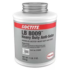 Loctite 209758 Anti-Seize, 19 Oz, Brush Top Can, Paste Lb 8009 Tm 