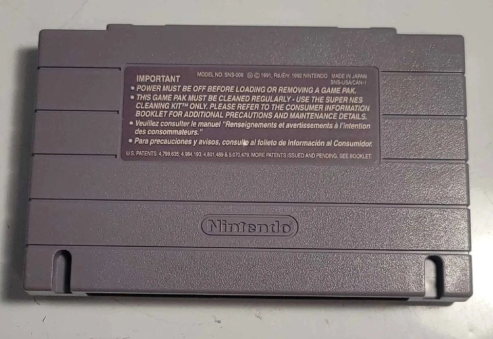 Mario's Time Machine (Super Nintendo SNES, 1993) Untested - Image 2 of 4
