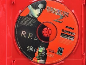 Resident Evil 2 🩸 Sega Dreamcast, 2000 🩸 Discs 1 & 2