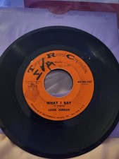 Louis Jordan What I Say Mod RnB 60s Floor Filler 7" Vinyl