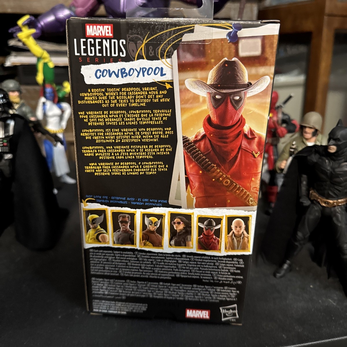 Marvel Legends Deadpool & Wolverine ~ Cowboypool Figure New In