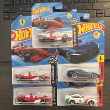 2026 Hot Wheels Ferrari F2004 12Cilindri GTB4 Lot Of 5 Short Card