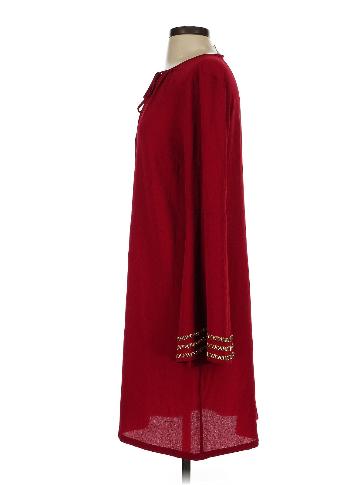 MICHAEL Michael Kors Women Red Casual Dress S thumbnail 4