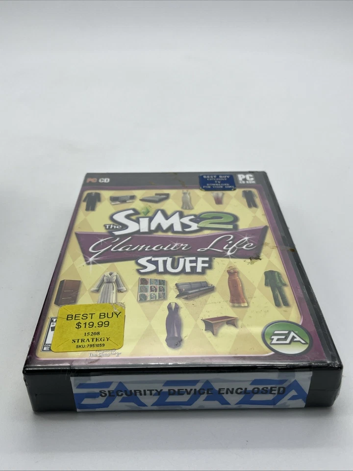 Sims 2: Glamour Life Stuff (PC, 2006) CD-ROM NEW, Sealed - Image 2 of 4