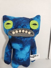 Fuggler Laboratory Misfits Edition Tie Dyed Wide Eyed Weirdo Plush Monster 9"