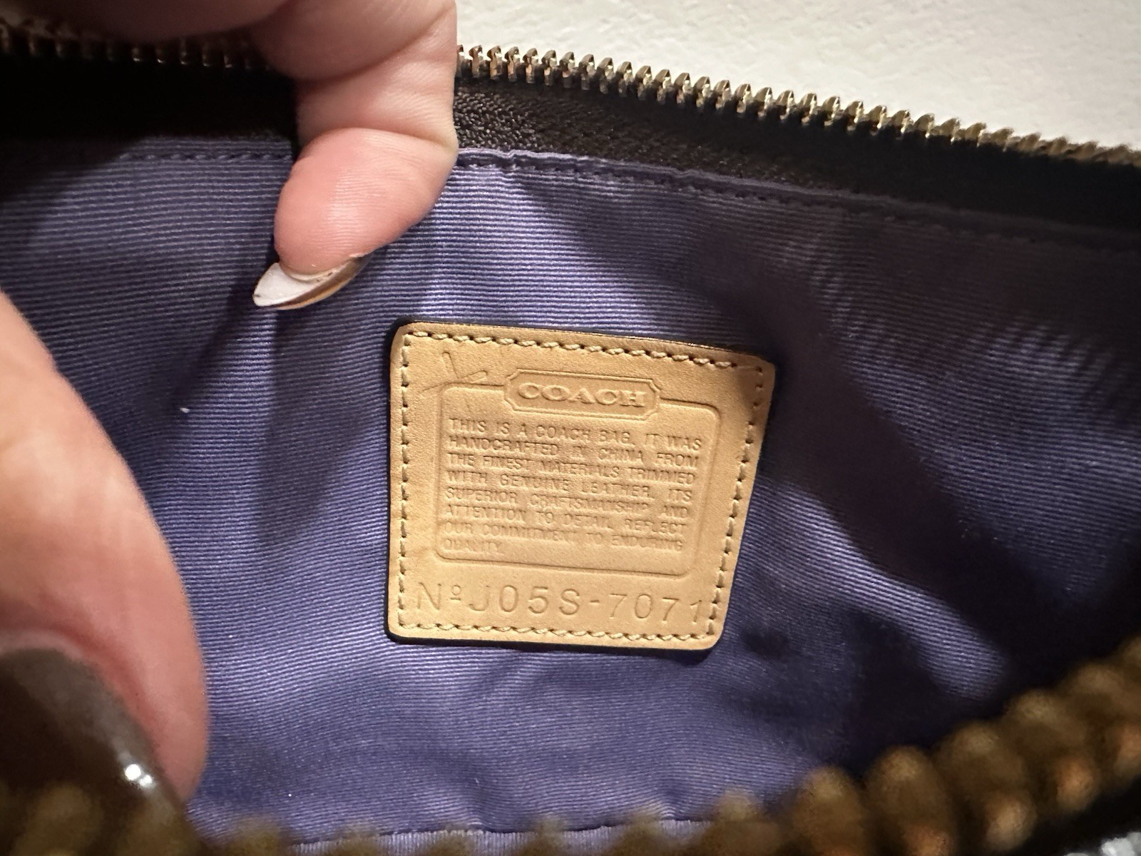 Coach Mini Patchwork Vintage Bag - image 4