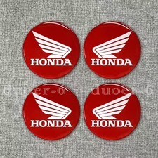 62mm Motorcycle Dripping Glue Emblem Decals For Wing Honda Badge Racing Stickers
