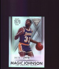 2013-14 Panini Titanium Magic Johnson 1979 Draft Year #188 - /79