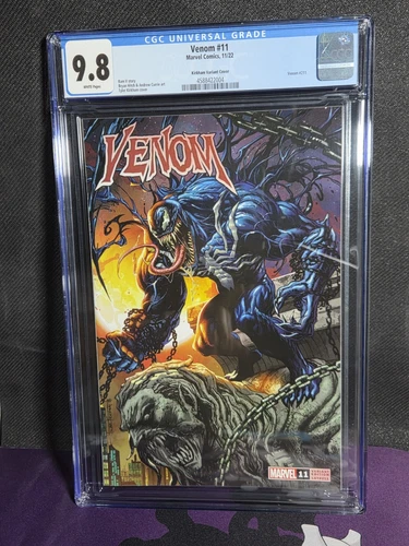 VENOM #11 UNKNOWN COMICS TYLER KIRKHAM Variant Cover TRADE  Graded Cgc 9.8 Comic