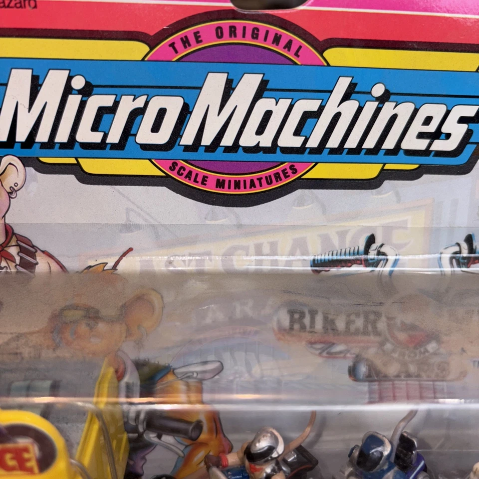 1993 Galoob Micro Machines BIKER MICE FROM MARS COLLECTION #1 65880 - NEW Sealed - Image 4 of 4
