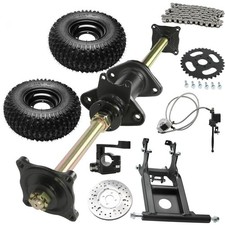32" Rear Axle Kit Wheels Swingarm Frame For Go Kart ATV Quad GY6 125cc 150cc