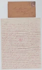 CIVIL WAR LETTER - 28th Wisconsin Vols - Arkansas Men Joining Union Regiments !