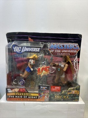 DC Universe VS Masters Of The Universe  2 Pack Supergirl Vs She-Ra Motu Dcu 6 