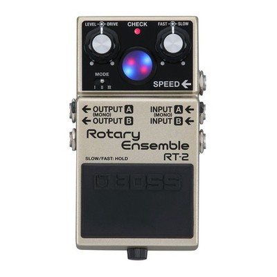 Boss RT-2 Rotary Ensemble Analog Pedal 32-bit DA Conversion 48 kHz Sample Rate