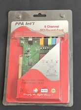 PPA Int'l 6CH PCI Sound Card NEW
