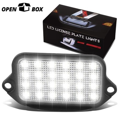 [OPEN BOX]Nuvision LED License Plate Tag Light Lamps for 05-09 Ford Mustang