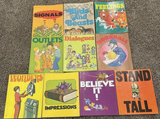 Macmillan Reading Program Vintage 10 Book Lot Children’s Illustrated Homeschool