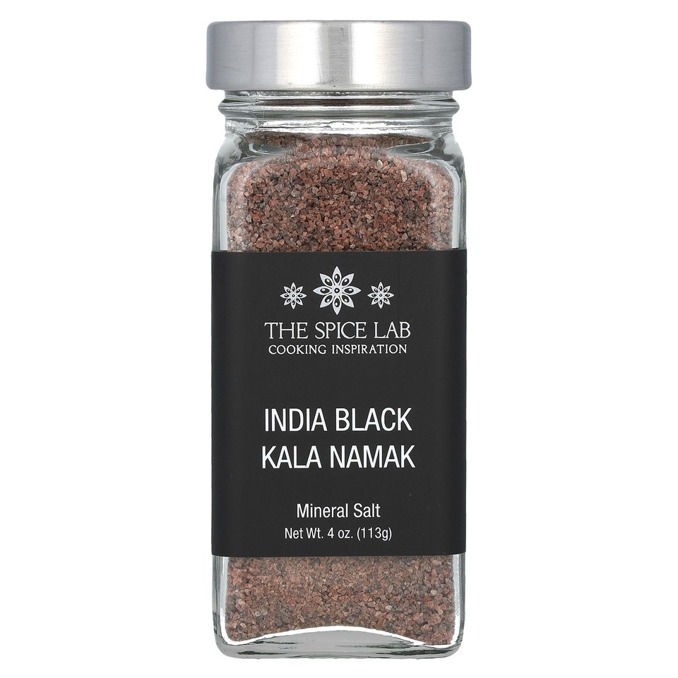 India Black Kala Namak, 4 oz (113 g)