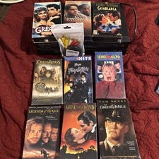 Sharp VC-A560U 4 Head. S-VHS- VCR Tested And Working Vintage. X9 VHS Bundle