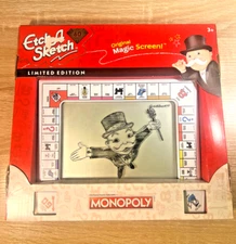 ETCH A SKETCH 60th Anniversary Monopoly LIMITED EDITION RARE TOY KIDS BRAND NEW