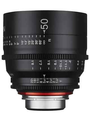 Rokinon Xeen XN50-C 50 mm T1.5 Professional Cine Objektiv für Canon EF