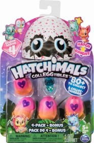 Hatchimals CollEGGtibles SEASON "FOUR" 4-PACK - GLOW IN DARK