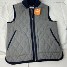 Gymboree Quilted Vest Jacket Boys Size 5 - 6 NWT