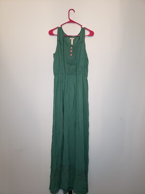 matilda jane green maxi dress Flutter Sleeve Maxi Dress – Calamity's Boutique LLC main image 1