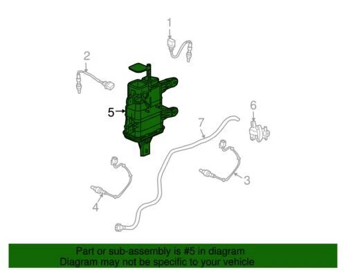 Bote de vapor Torrent genuino GM 2004-2008 Chevrolet Pontiac Equinox 19330402 Foto 2 de 2