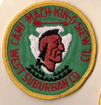 Camp Mach-Kin-O-Siew - West Suburban Council  - Sewn -  IL  Thread Break
