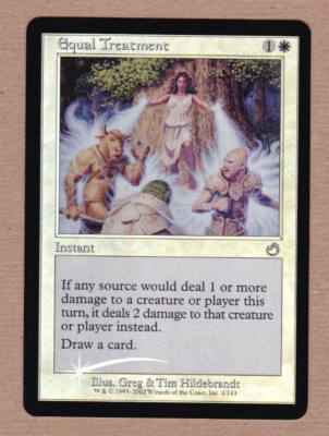 MTG - Equal Treatment - Torment Uncommon VF/EX